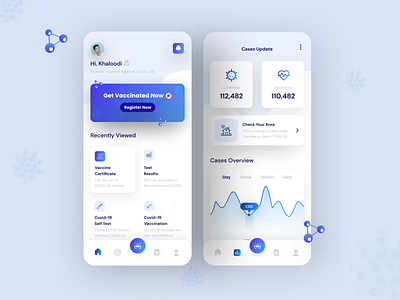 Covid Vaccine App app design covid covid 19 covid19 design design app ui ui ux uidesign uiux vaccine