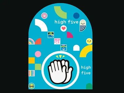 LEGO DOTS GIF 3 - HIGH FIVE GIF animatedgif animatedgifs animatedsticker animatedstickers clipping hands football gif gifanimation gifs giphy giphysticker high five highfive lego lego dots lego group legoart legoarts woman s europe