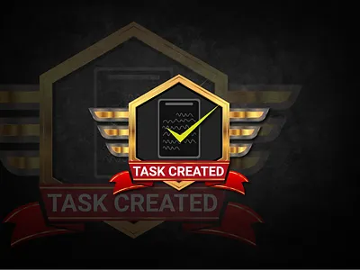 Day Captain - Task Created 02 designs graphic design software badges