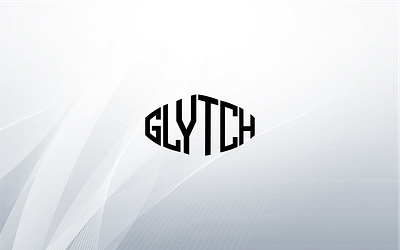 GLYTCH emblem monogram wordmark