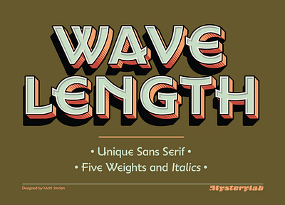 Wavelength Ten-font Family abc alphabet creative market design font illustration italics lettering logo sans type typeface typeset typography unique unusual versatile weights