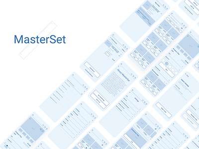 MasterSet Wireframe on Marketplace adobe xd appdesign figma mobile mobile app mobile design retail ui ux wireframe wireframe relail