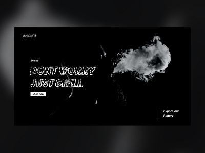 Smoking chill cigaret cigarette cigarette web graphic design smoke smoke ui smoke web smoker smoking smoking web ui web ui