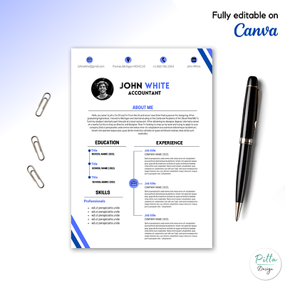 Curriculum vitae template curriculum curriculum design curriculum template cv template graphic design professional resume template