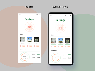 Daily UI (7) Settings page app branding design illustration logo typography ui