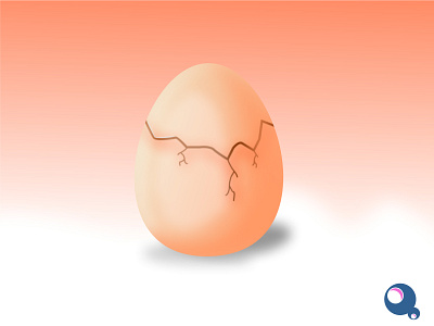 CRACK EGG 3d animation branding design egg graphic design illustration logo motion graphics ui vector