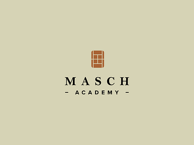 Branding for Masch Academy academy branding court guatemala logo masch mash school sports tennis