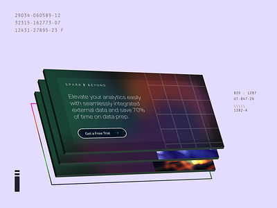 AI-Based Data Analytics Platform | Display Ads ad ads conversion design cro data design display ads free trial illustration isometric landing page marketing saas ui ux