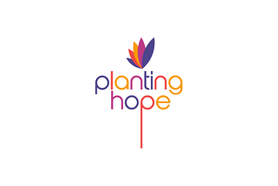 Planting Hope Company Logo branding design eco logo plant based plant based sustainable