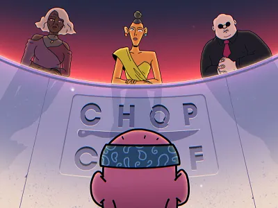 Chop Chef 2d animation design illustration photoshop