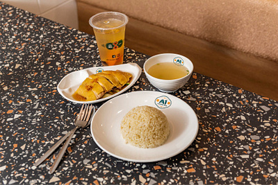 A1 CHICKEN RICE art direction brand brand design branding design identity design illustration logo visual identity