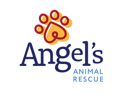 Angel's Animal Rescue branding graphic design logo logo design typography