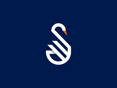 Initial S Swan Logo animal beauty brand design entertainment fashion ghoose graceful identity initial jewelry lifestyle line logo luxury mark media sale swan woman