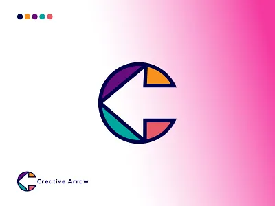 creative arrow abstract logo business logo c arrow logo c letter logo colorful logo creative arrow creative logo design flat logo logo logo and branding logo design logotype minimal logo minimalist logo modern creative modern logo unique logo