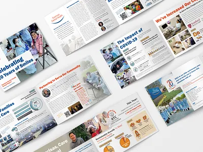 Annual Report Booklet booklet data visualization design graphic design infographics