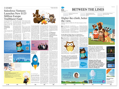 Newspaper Lookalike Design design mock newspaper