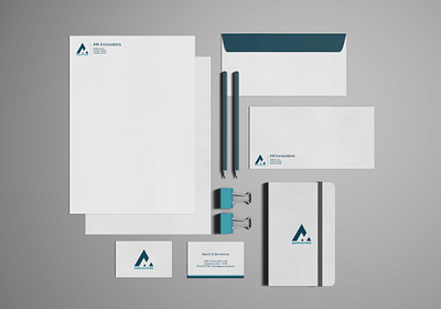 Brand Collateral branding business card design letterhead logo