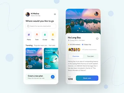 Travel App app app design appdesign book booking design destination location tour tourist travel ui
