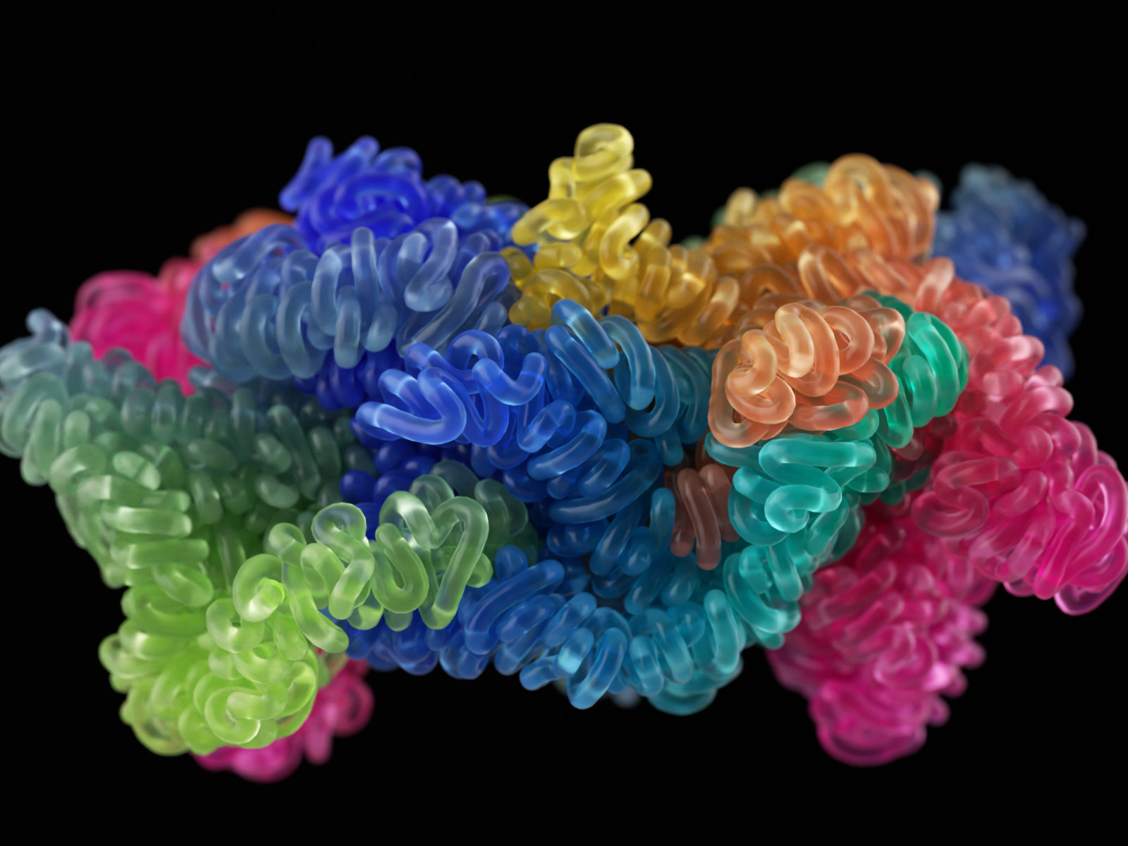 3D Twist Spline 3d abstract animation c4d design motion graphics octane render