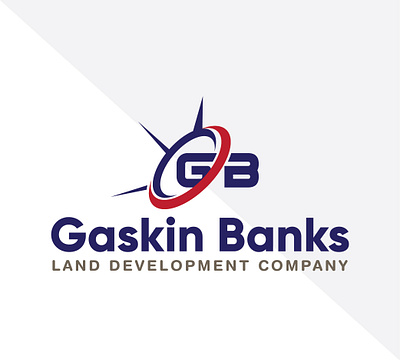 Land Development Company Logo Design branding company creative logo flat g logo gaskin banks gb logo graphic design land development logo logo logo design minimal real estate