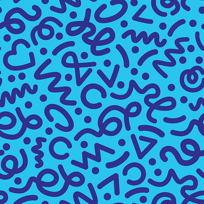 Rad 80s 80s pattern design