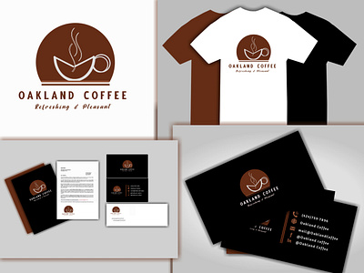 Oakland Coffee Branding branding design logo design