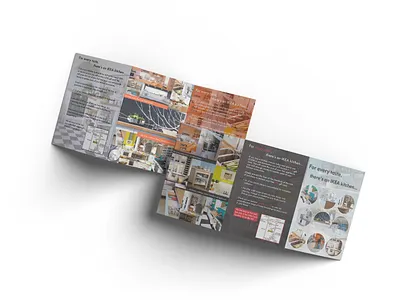 Brochure Design for a kitchen company branding
