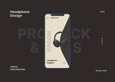 Headphone Concept 2022 app app design clean color daily ui design dribbblers interface minimal mobile mockup modern product design responsive web design ui uidesign ux web design web inspiration