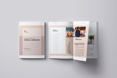 Versatile Annual Report agency annual annual report booklet case catalog clean design illustration indesign indesign template magazine multiprpose print printable publishing report template template clean yearly