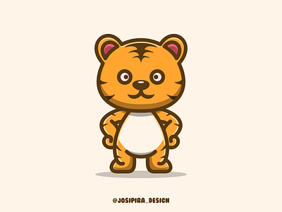 CUTE TIGER america app apparel branding california canada cartoon design dubai florida graphic design illustration logo logoawesome logoroom mexico nyc sport tiger usa