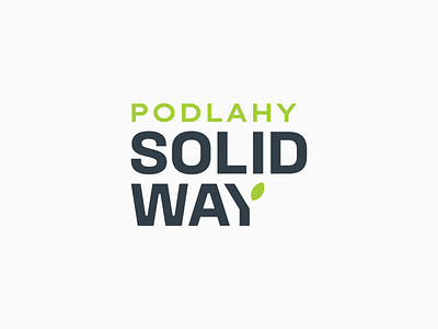 Logo Solidway branding building corporate identity floors logo visual identity