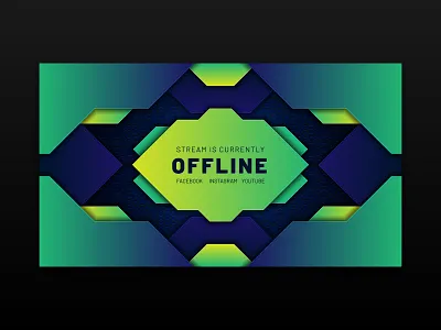 Abstract Streaming Modern Background Design abstract banner cool design elegant gamer gaming graphic live luxury modern offline play stop streamer streaming super wallpaper web page youtube