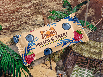 Palico's Treat Snack Bar Design Concept candy bar concept candy bar design design graphic design mock up snack bar design