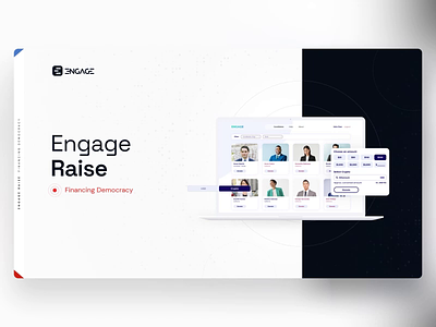 Engage Raise - PowerPoint Slides animation bitcoin campaign candidate crypto currency digital election ethereum fundraising microsoft politics powerpoint slide design slides