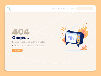 404 ERROR - Page no found 404 app bootstrap colors daily daily ui design design exploration gradient illustration inspiration logo page no found ui ui ux ux