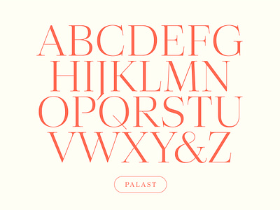 Palast Caps design font fonts high contrast hvd serif typedesign typeface typography variable variable fonts