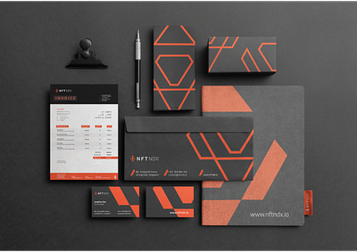 NFTNDX agency blockchain brand branding corporate ethereum identity logo luxe new nft nftndx