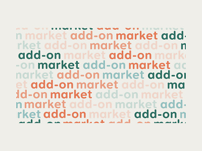 CAUSEBOX Add-On Market logotype art direction brand extension brand identity branding creative direction custom type design feminine graphic design logo logotype type design typography womens brands
