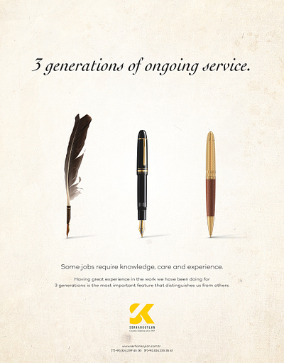 SK Customs Consultancy - Magazine ad advertising graphic design magazine ad