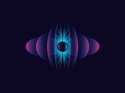 Neon Supernova NFT crypto explosion neon nft planet space star supernova