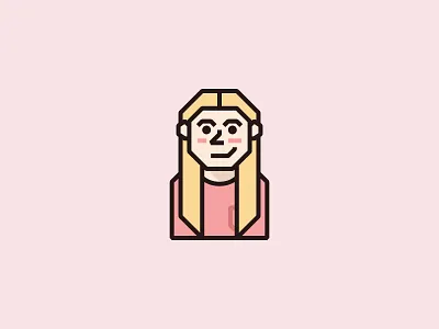 My wife Kelsey avatar avatars faces icon iconography icons illustration people illustration pixel pixelart pixels ui
