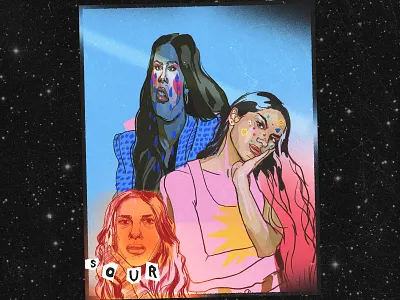 DAY 023: Olivia Rodrigo branding collage cover design digital art digital painting drawing fashion hand drawn illustration music musician olivia rodrigo pop star portrait poster singer sketch sketchbook woman