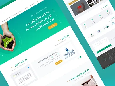 Associations Template UI/UX Design adobexd association associations associations template design ui ux