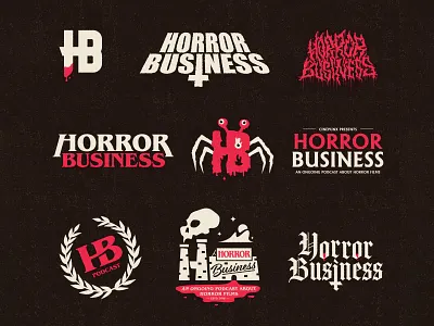 🔪HB🔪 design illustration logo type typography