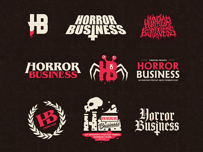 🔪HB🔪 design illustration logo type typography