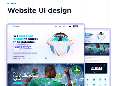 Website UI Design ui ui design ui ux ux design web design website design