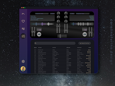 Music player daily ui dailyui design dj mixer glassmorphism interface music player
