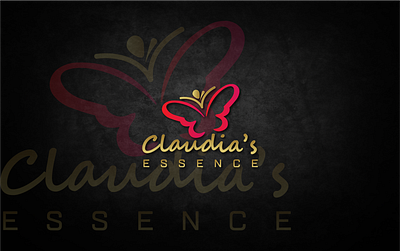 Claudia's Essence claudia essence feminine logo luxury logo