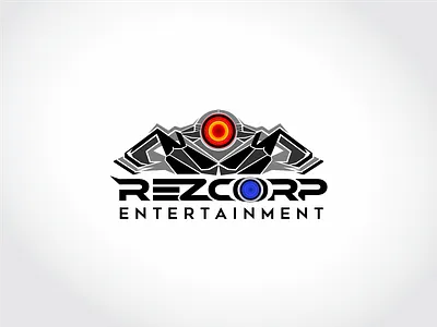 REZCORP ENTERTAINMENT game logo gaming logo team mascot