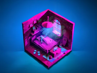 My T errors NO1 3d illustration isometric petrkoll studio